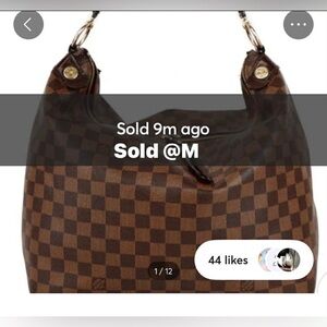 SOLD!!@M
Louis Vuitton Duomo Hobo Damier Ebenea